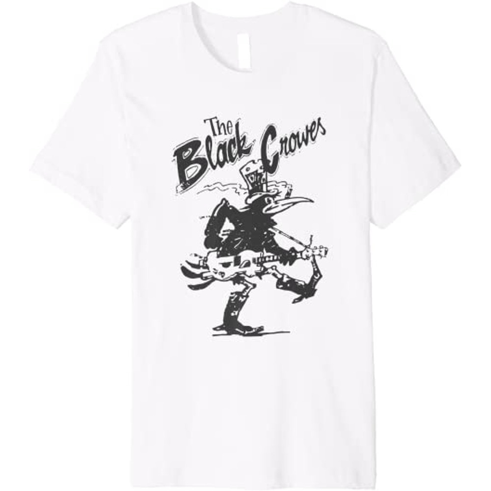 Black Crowes Retro Guitar Rock Fan Unisex Tee T-Shirt